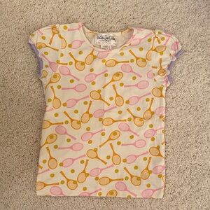 Matilda Jane Girls Tennis Racket Print T-Shirt item t1317